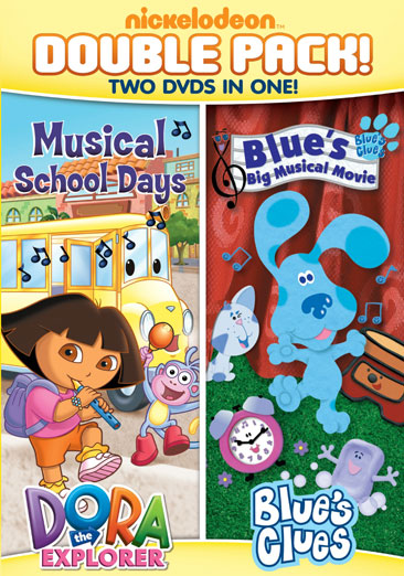 Dora & Blue's Clues Double Feature: Dora Musical School Days & Blue's Big Musical Movie