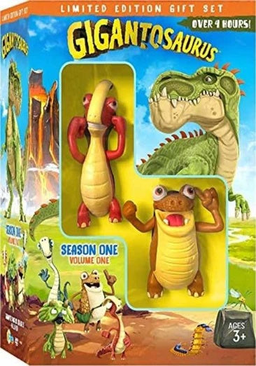 Gigantosaurus: Season 1 Volume 1 with Figurines