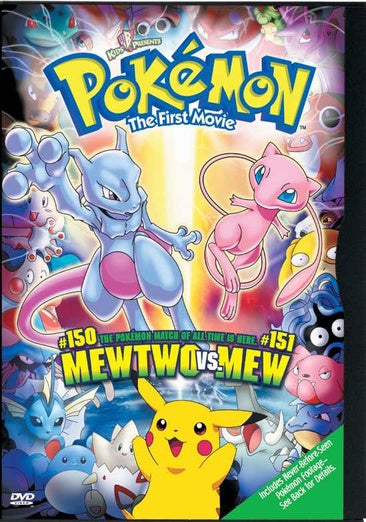Pokemon The Movie 1: Mewtwo Strikes Back (DVD)