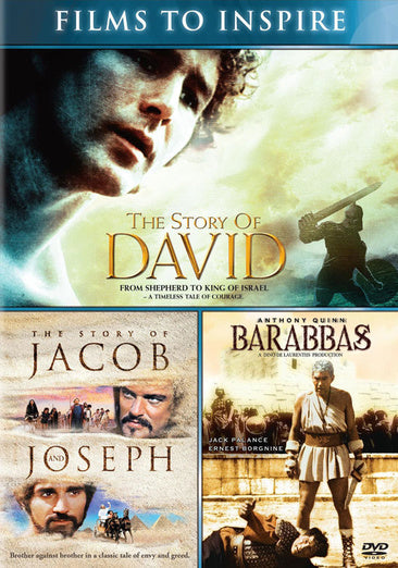 Barabbas / Story of David, the (1976) / Story of Jacob and Joseph, the - Set