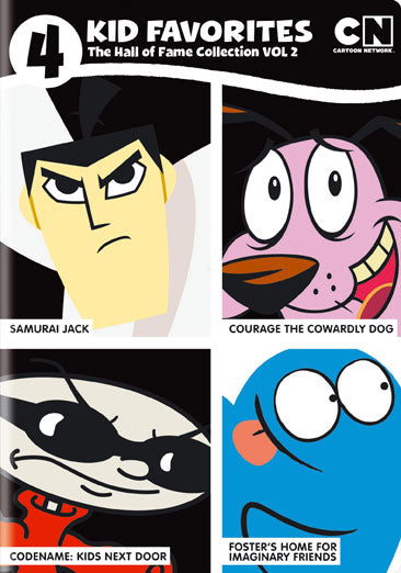 4 Kid Favorites Cartoon Network Hall of Fame 2