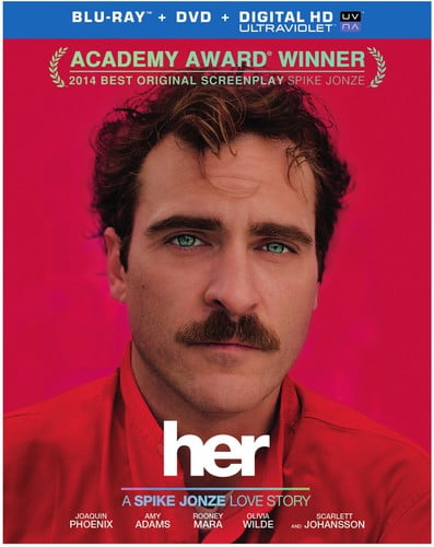 Her (Blu-ray + DVD + UltraViolet Combo Pack)