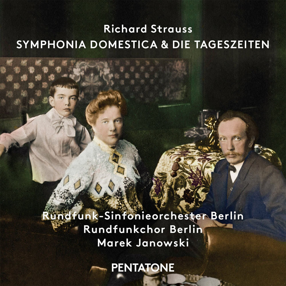 Strauss: Symphonica domestica cover