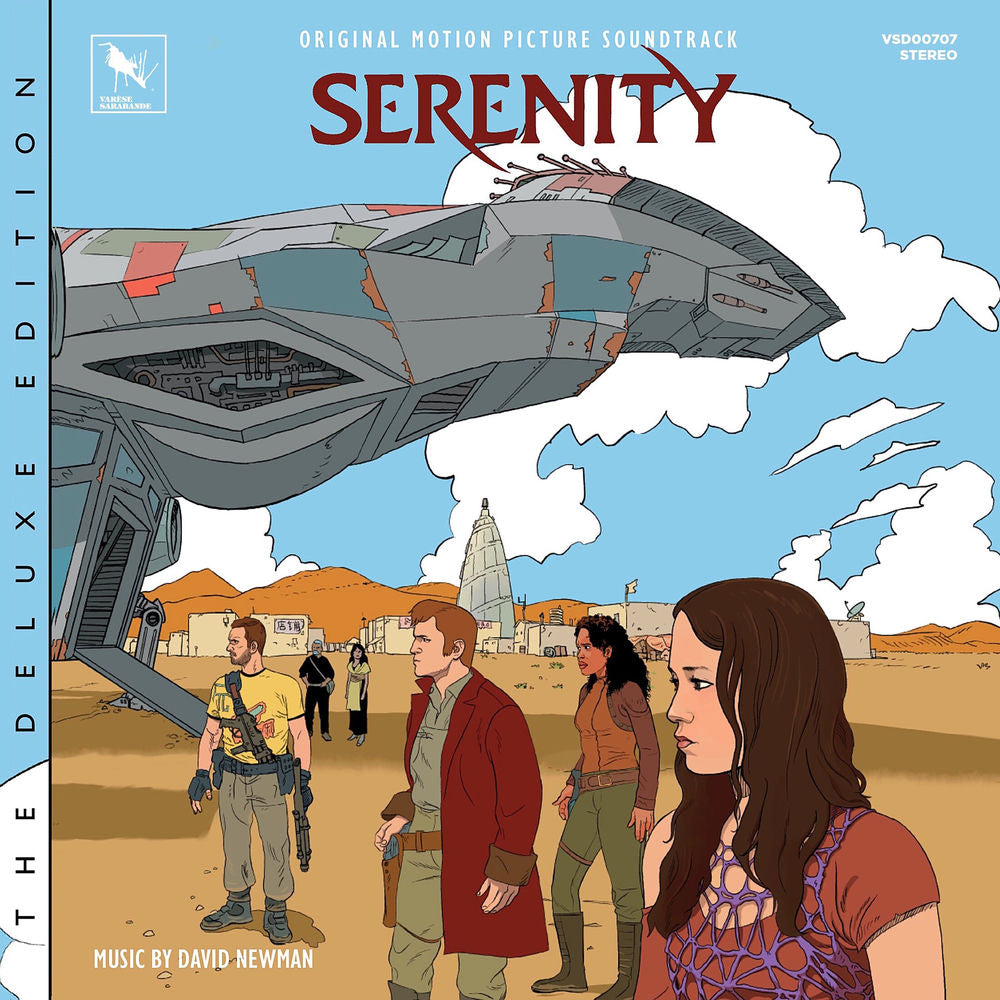 Serenity (Original Motion Picture Soundtrack) [Translucent Blue 2 LP] cover