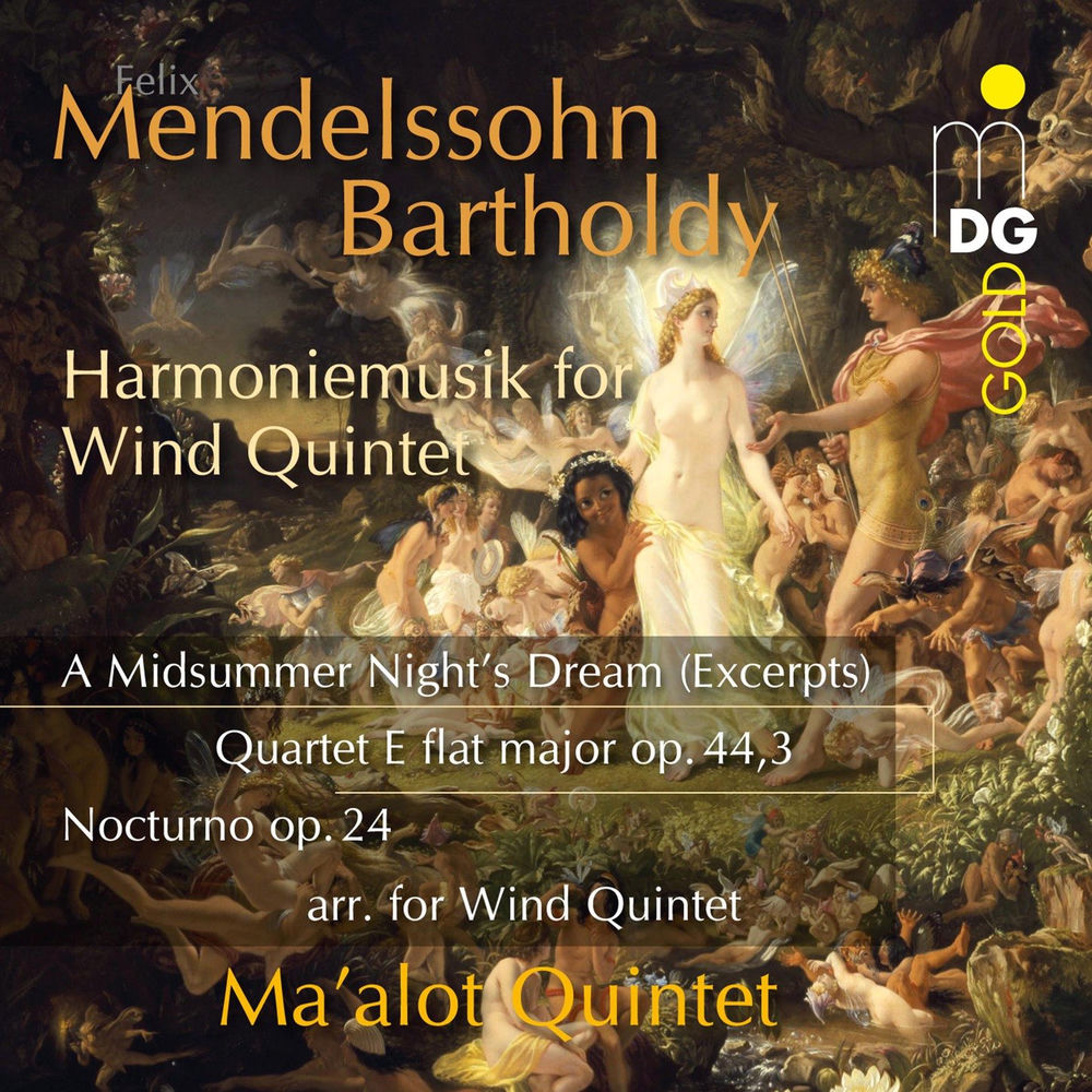 Midsummer Nights Dream Quintet Op 44 3 cover