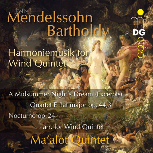 Midsummer Nights Dream Quintet Op 44 3 cover