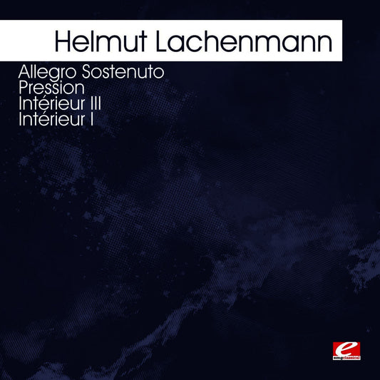 Lachenmann: Allegro Sostenuto Pression cover