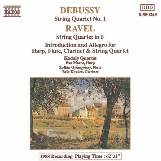 DEBUSSY; RAVEL: String Quartets, Introduction cover