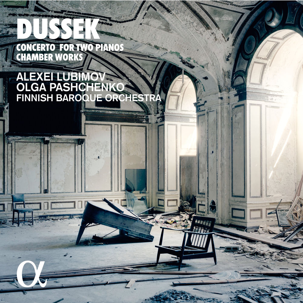 Works for Pianos & Orchestra cover