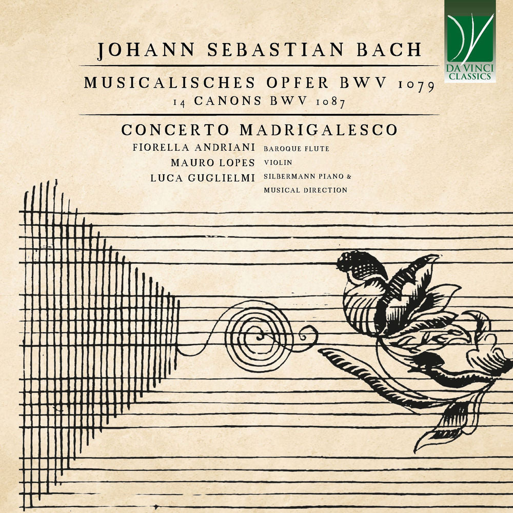 Johann Sebastian Bach: Musicalisches Opfer Bwv 1079, 14 Canons Bwv 1087 cover