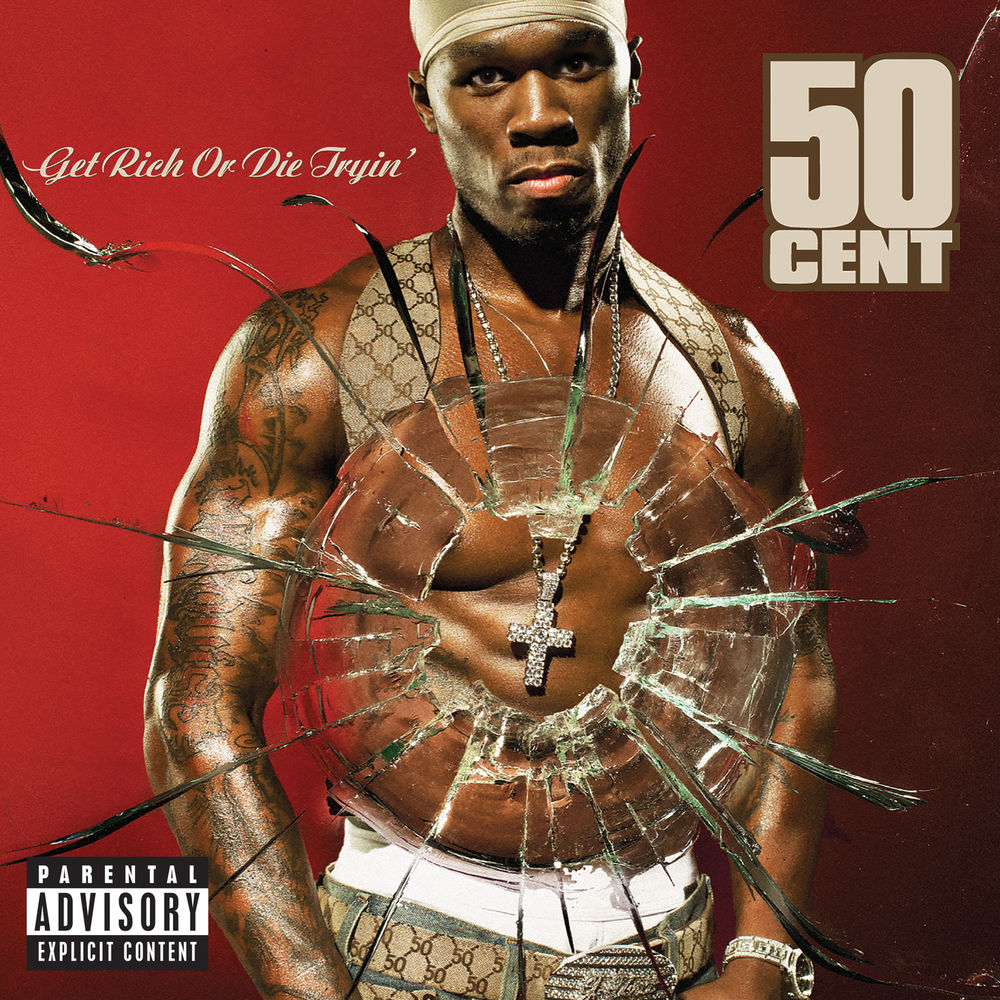 Get Rich or Die Tryin’ [EXCLUSIVE RED DOUBLE VINYL LP RECORD G-UNIT] cover