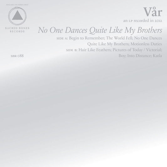 No One Dances Quite Like My Brothers cover