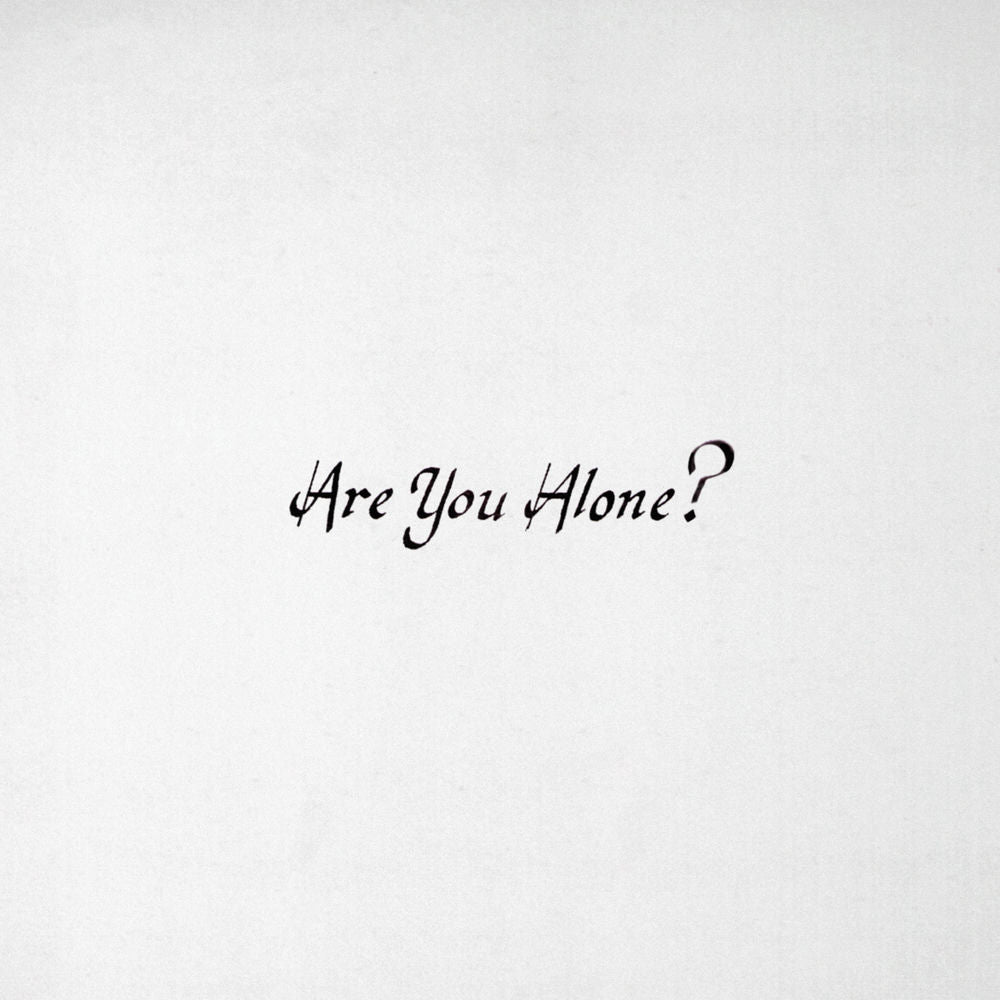 Are You Alone? cover