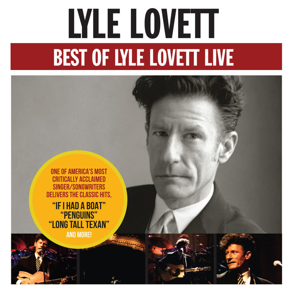 Best Of Lyle Lovett Live cover