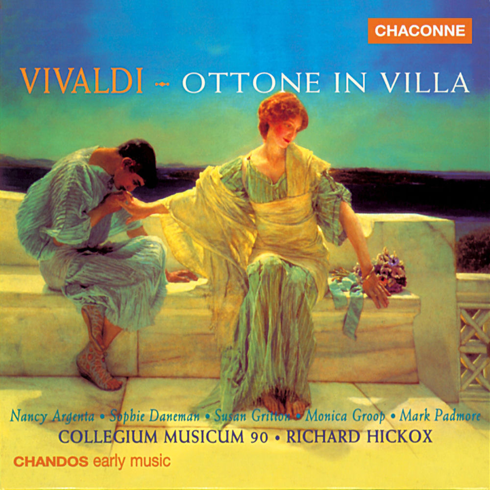 Vivaldi - Ottone in Villa / Argenta, Daneman, Gritton, Groop, Padmore; Hickox cover