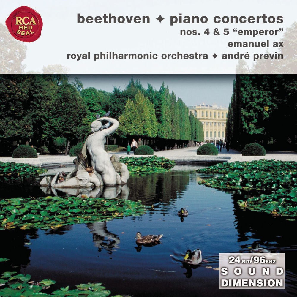 Beethoven, Piano Concertos Nos. 4 & 5 cover