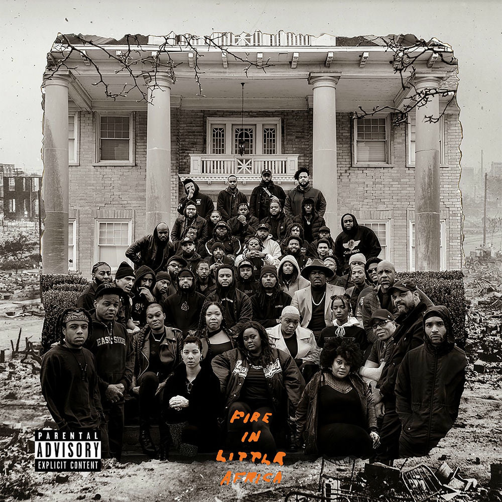 Fire In Little Africa [Translucent Orange 2 LP] cover