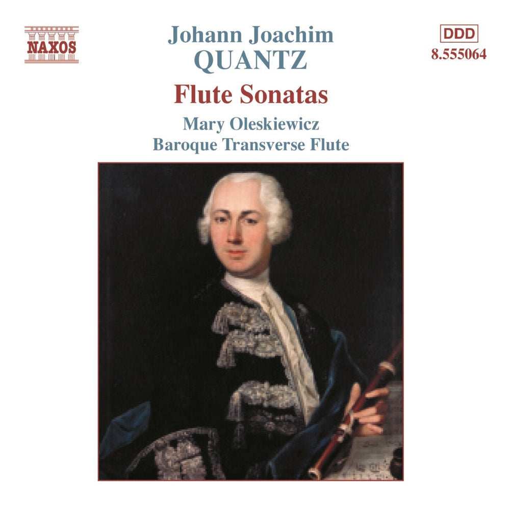 Quantz: Flute Sonatas cover