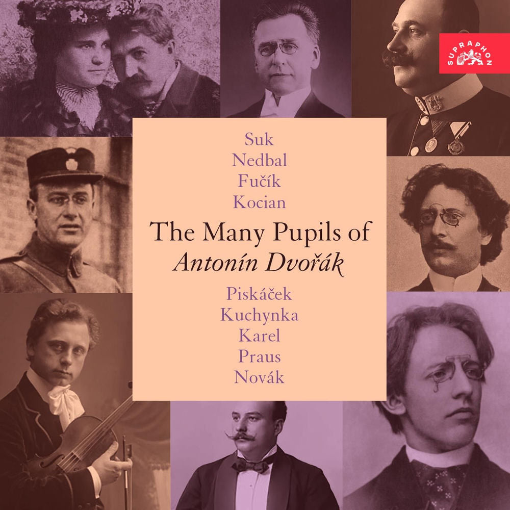 THE MANY PUPILS OF ANTONIN DVORAK cover