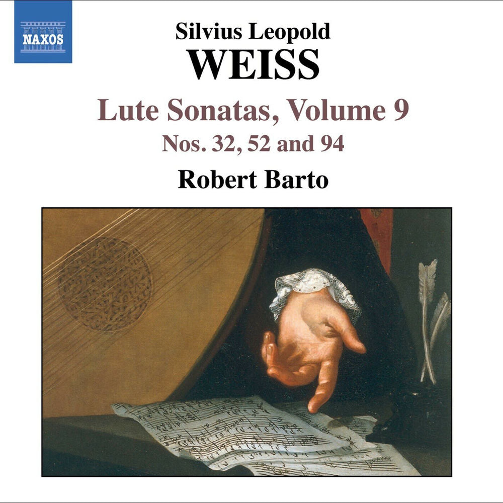 Weiss: Lute Sonatas, Vol. 9; Nos. 32, 52 and 94 cover