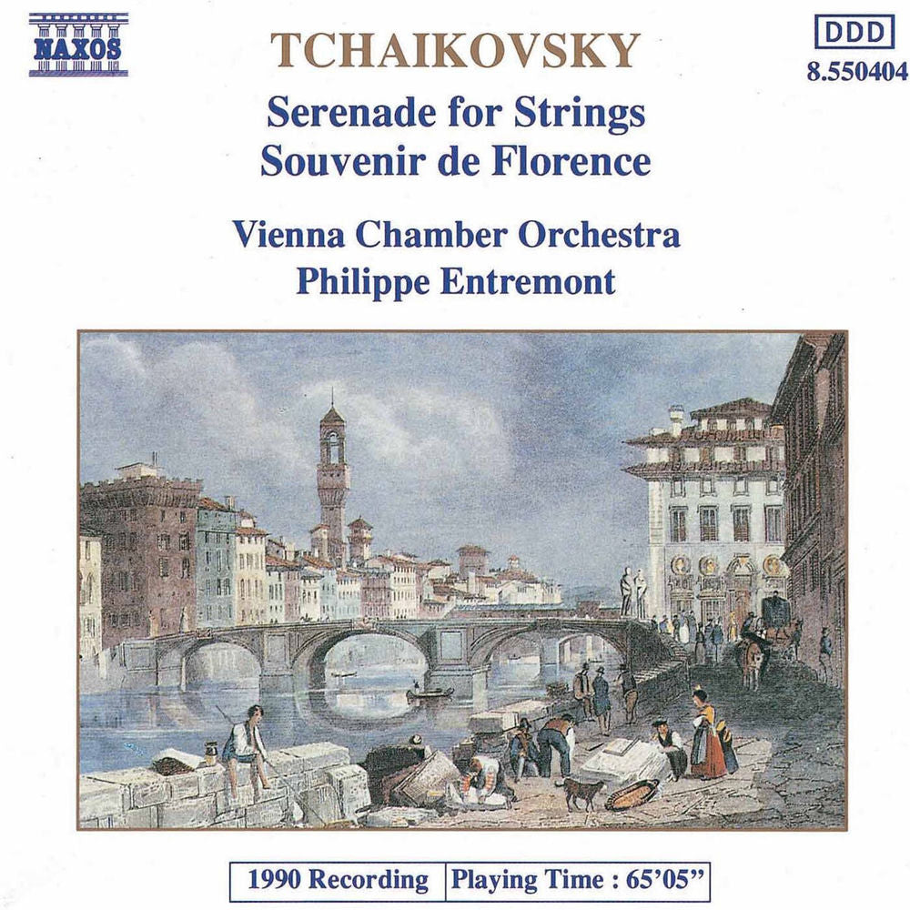 Tchaikovsky: Serenade for Strings, Souvenir De Florence cover