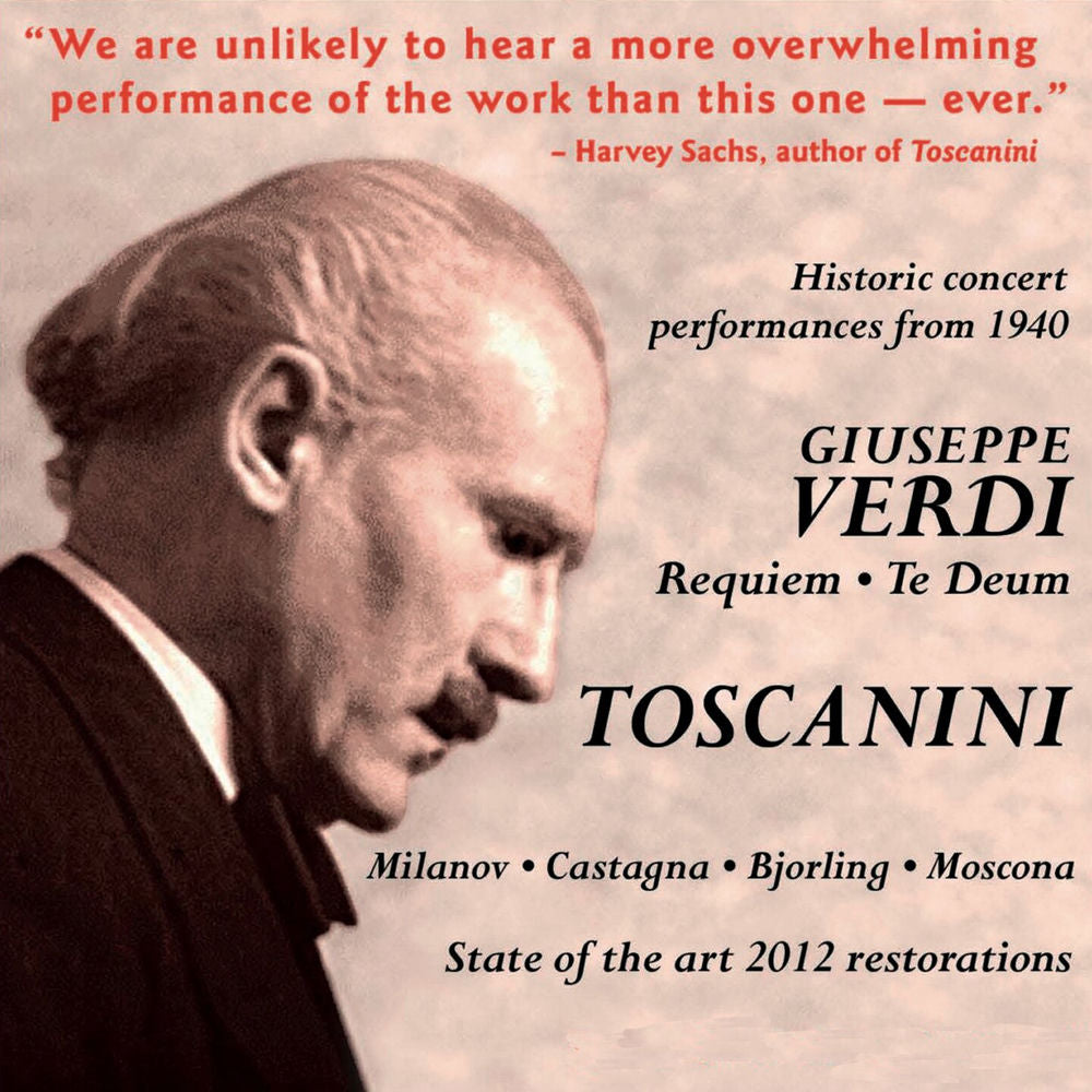 Toscanini Conducts Verdi Requiem cover
