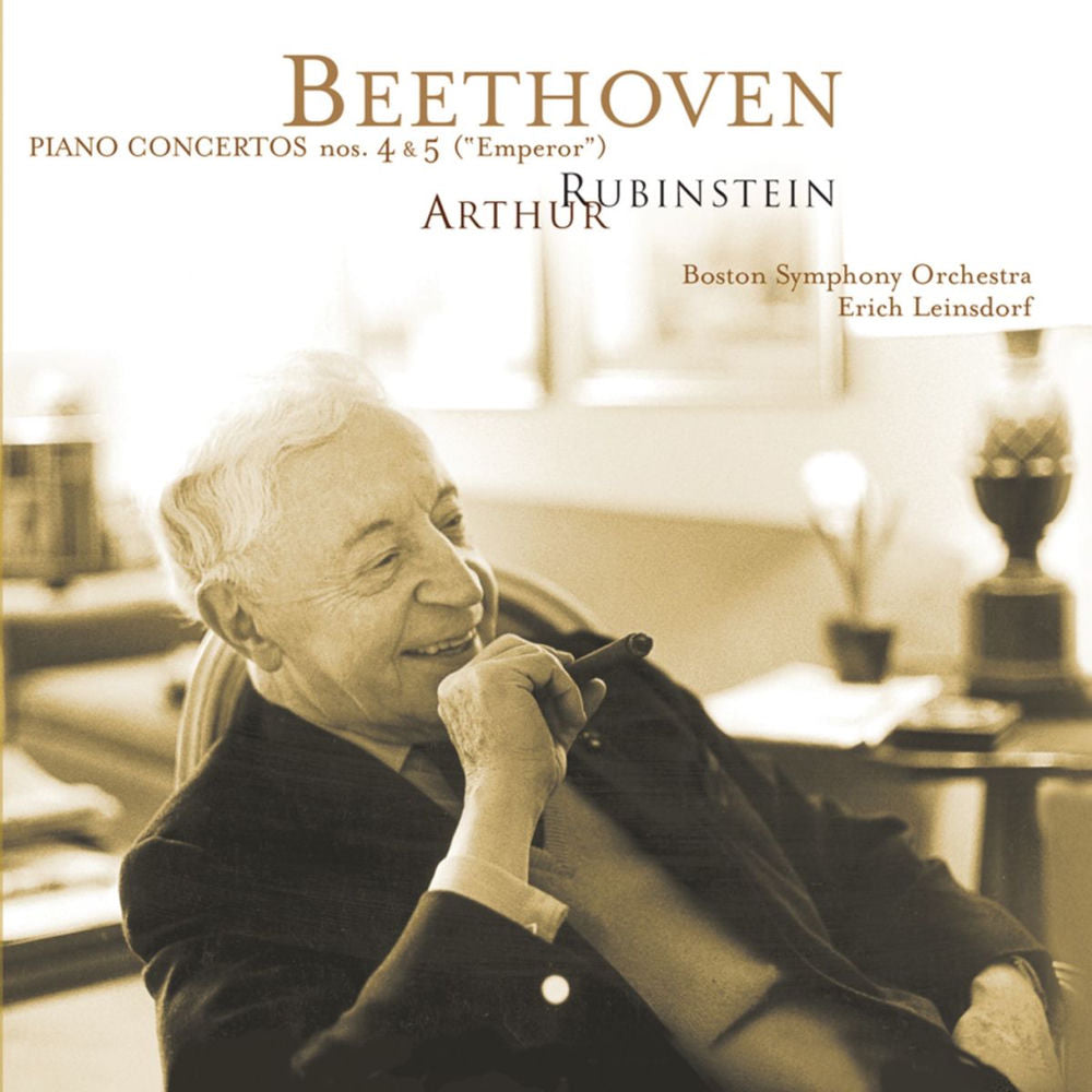 Rubinstein Collection, Vol. 58: Beethoven: Piano Concertos Nos. 4 and 5 cover