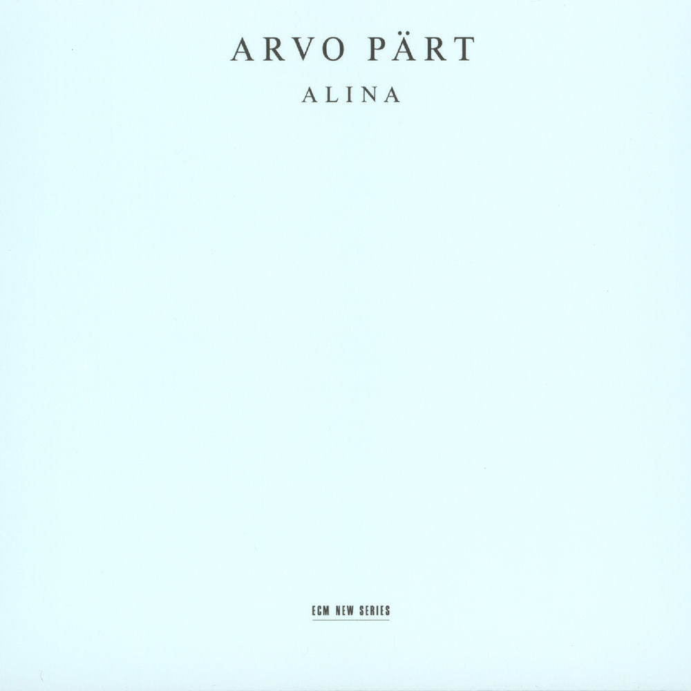 Arvo Part: Alina[LP] cover