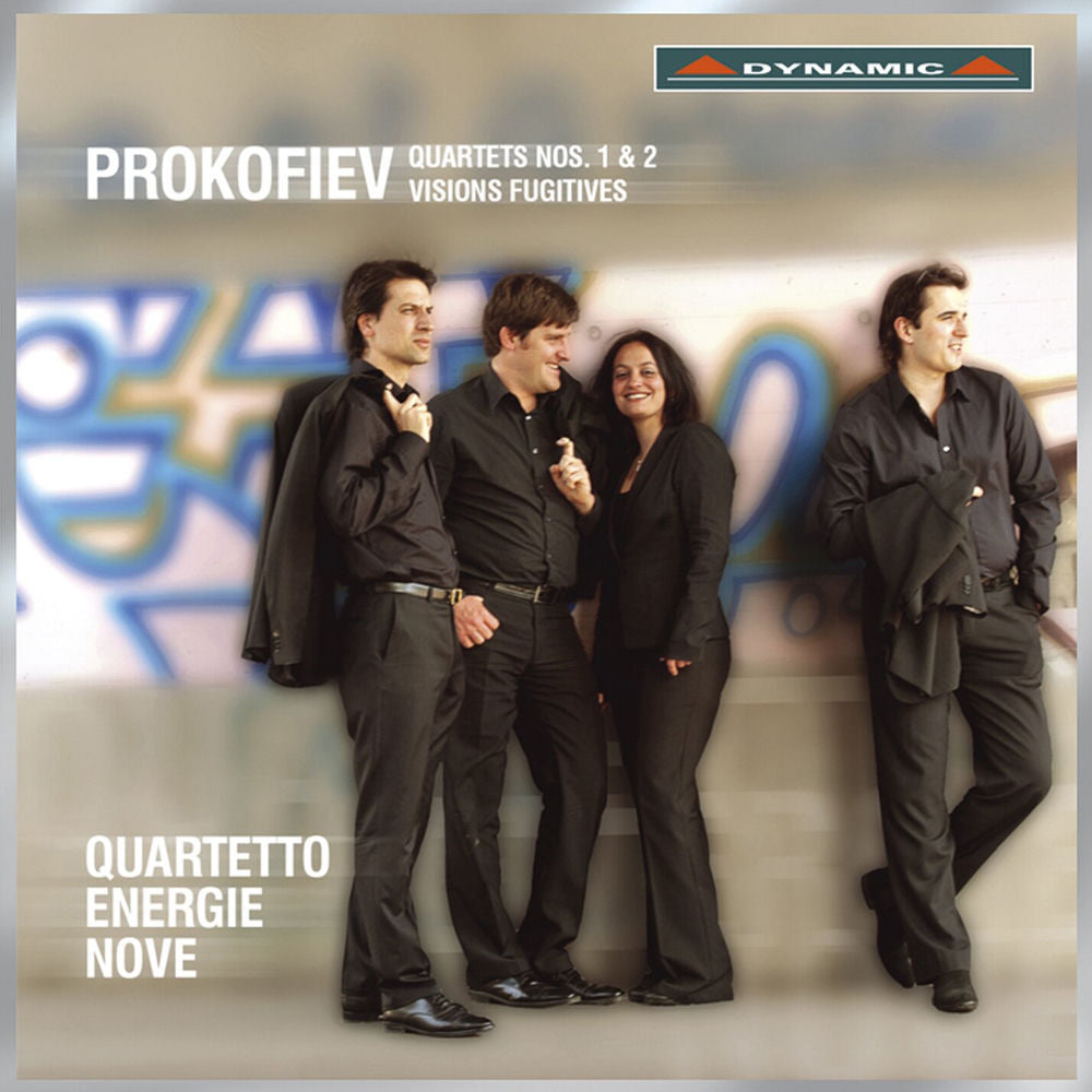 Quartets Nos 1 & 2 - Visions Fugitives cover