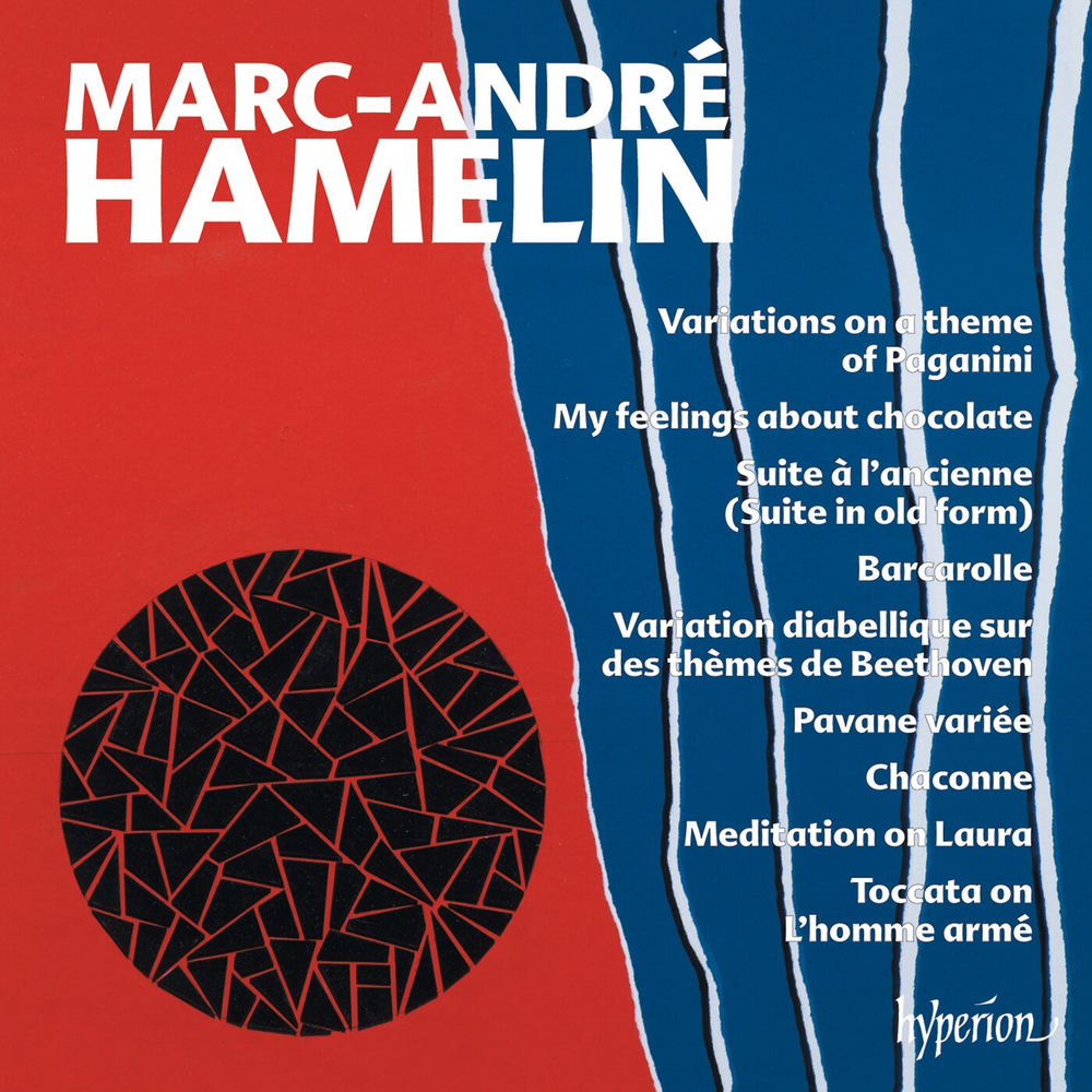 Hamelin: New Piano Works cover