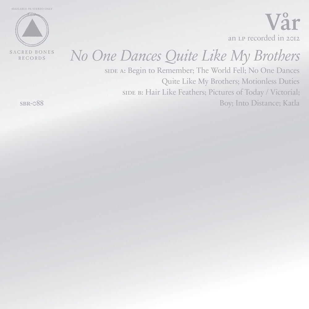 No One Dances Quite Like My Brothers cover