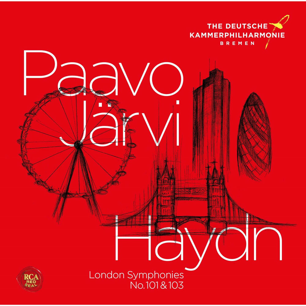 Haydn: London Symphonies 101 & 103 cover