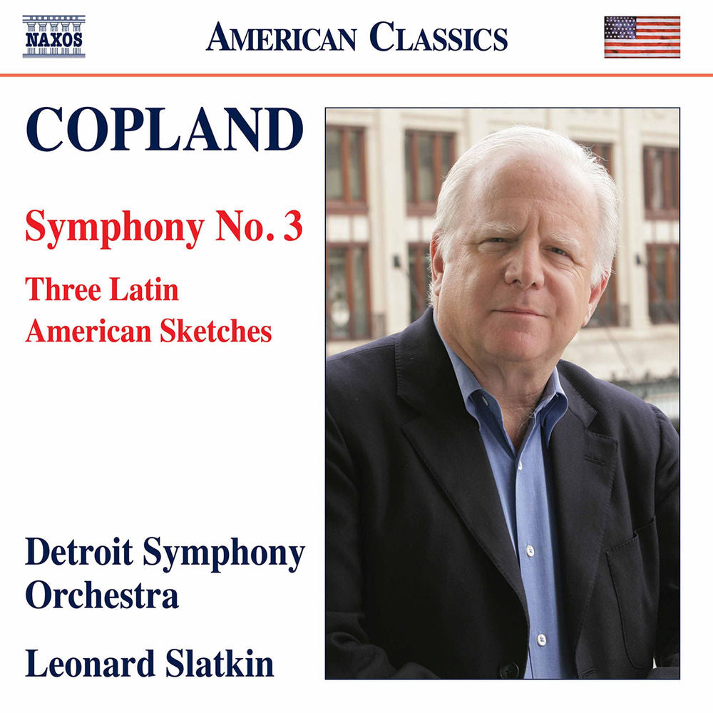 Aaron Copland: Symphony 3, Three Latin American cover
