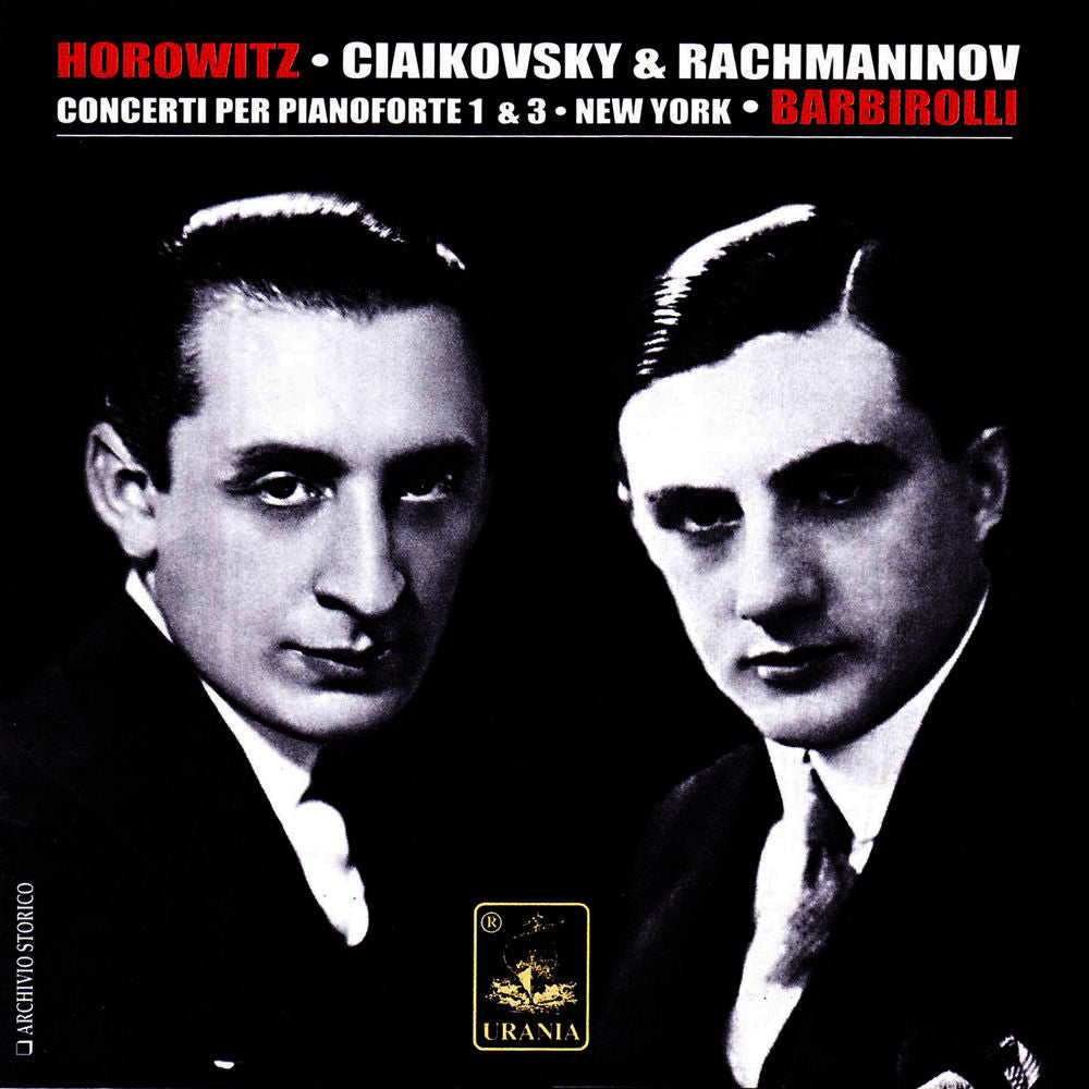 Tchaikovsky and Rachmaninov Concertos cover