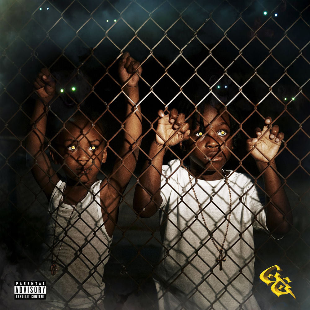 GHETTO GODS [Black w/ Gold Swirl 2 LP] cover