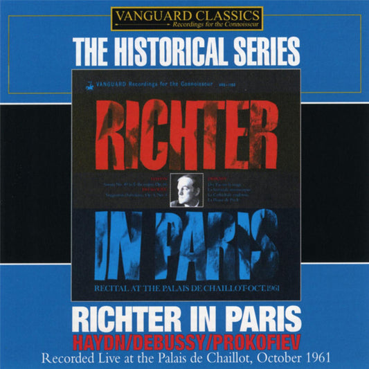 Sviatislav Richter in Paris cover