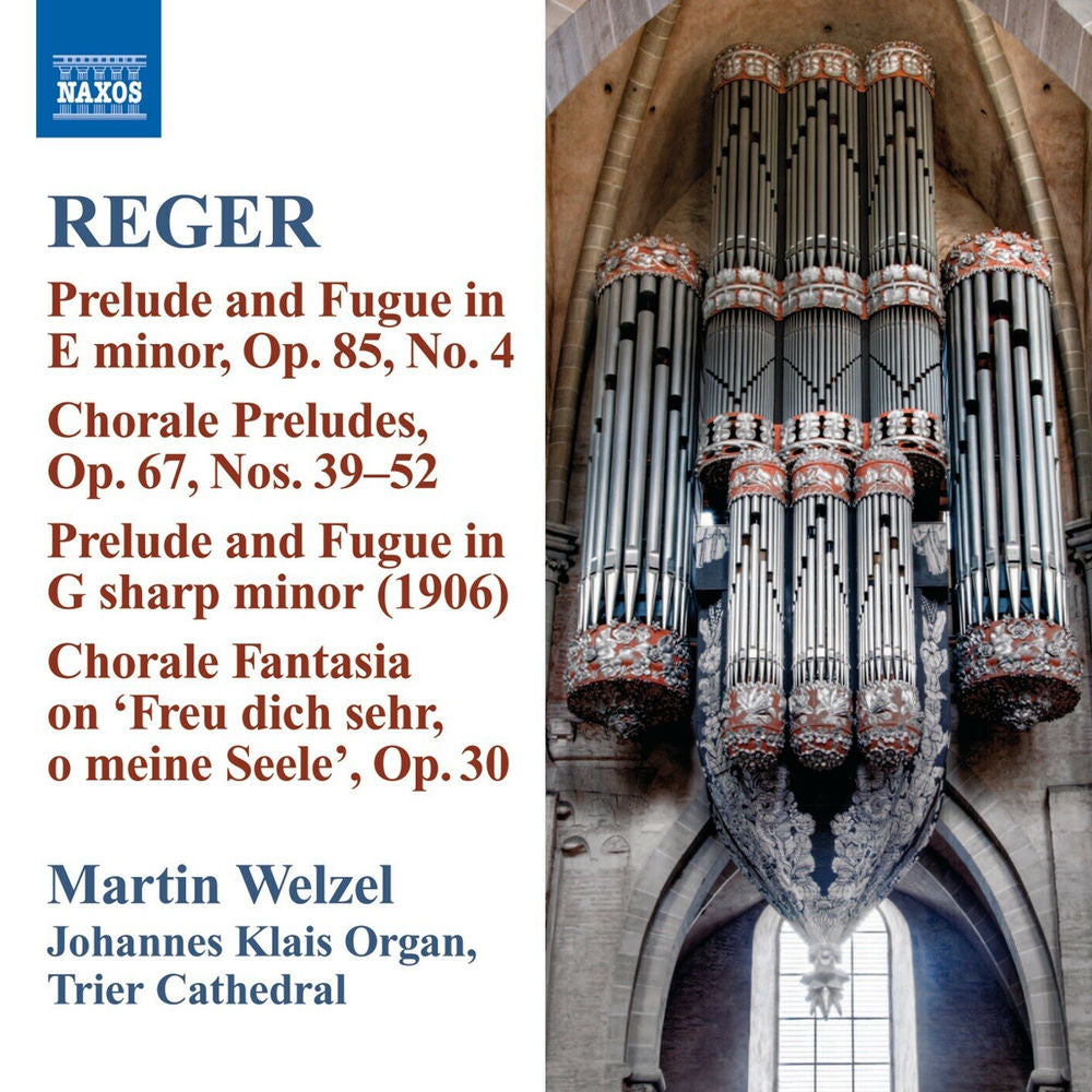 Reger 10: Organ Works cover