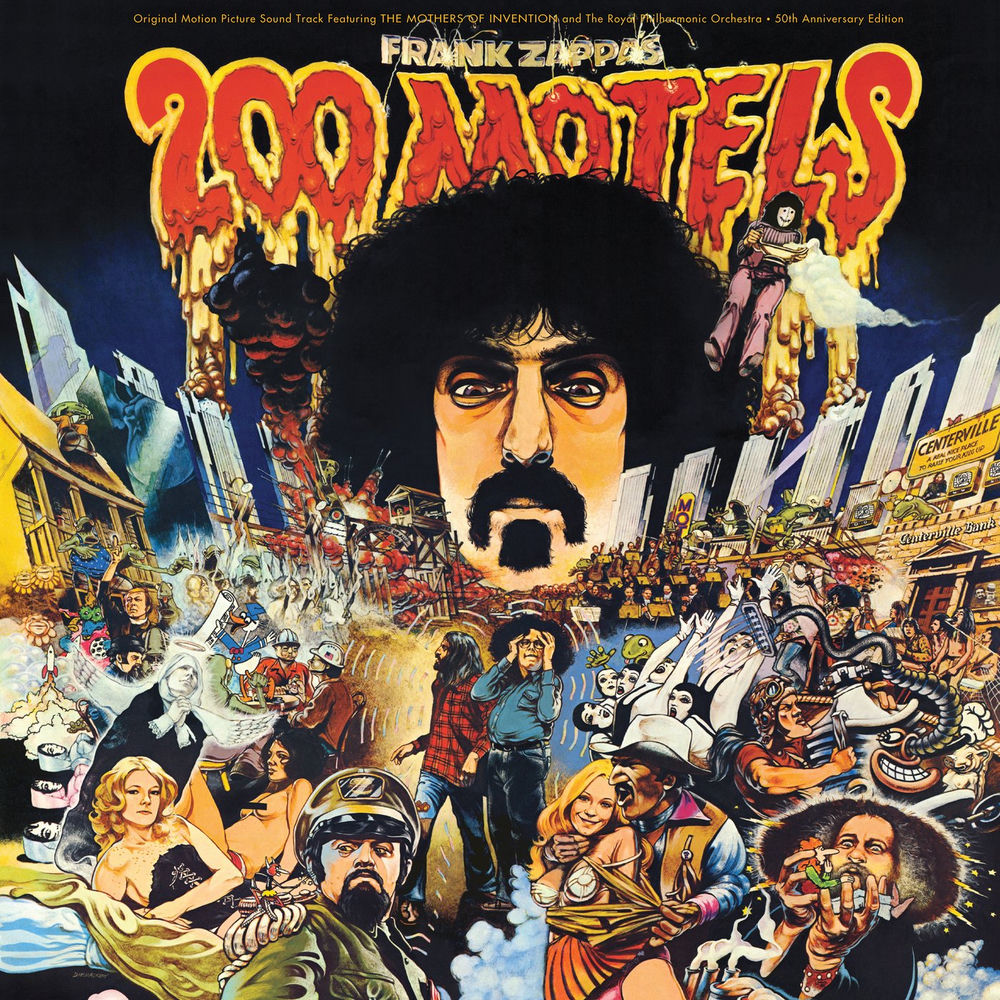 200 Motels (Original Motion Picture Soundtrack) (50th Anniversary)[Red 2 LP] cover