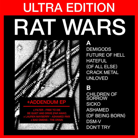 RAT WARS[Red Smoke LP] cover