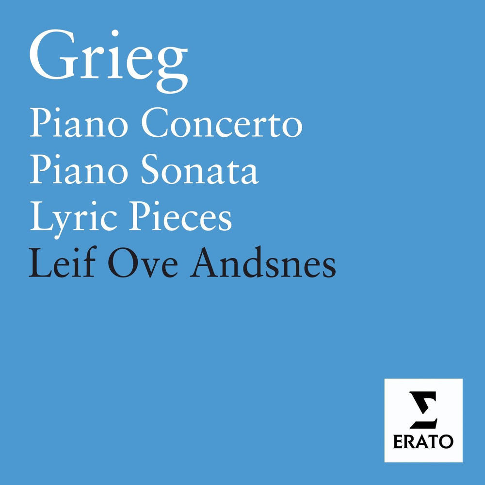 Grieg: Piano Concerto & Lyric Pieces cover