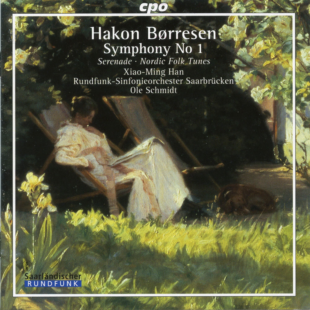 Hakon Børresen: Symphony No. 1; Nordic Folk Tunes cover