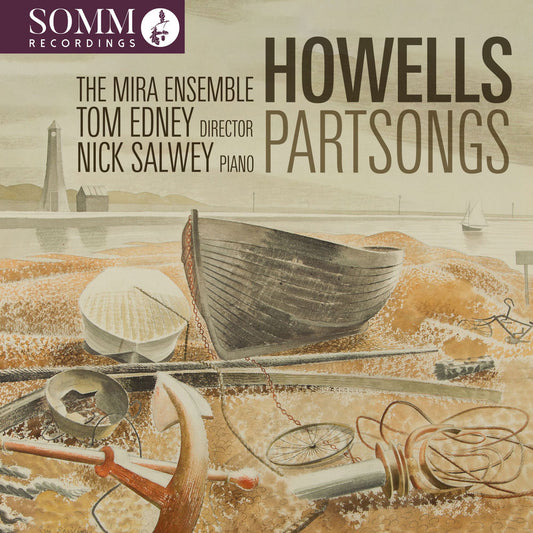 Herbert Howells: Partsongs cover