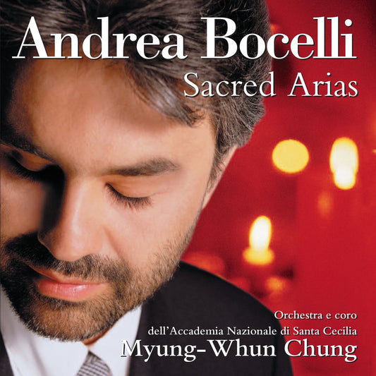 Andrea Bocelli - Sacred Arias / Myung-Whun Chung cover