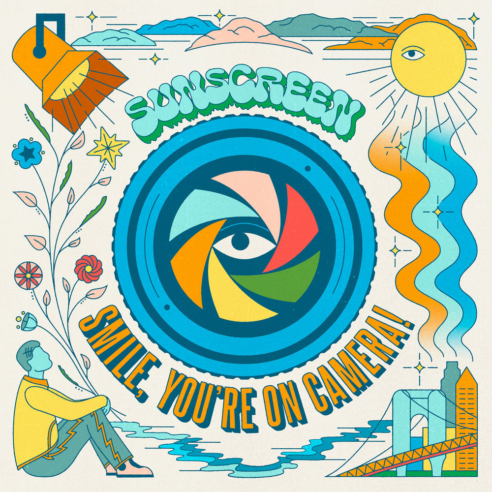 smile, you're on camera[Red Smoke LP] cover