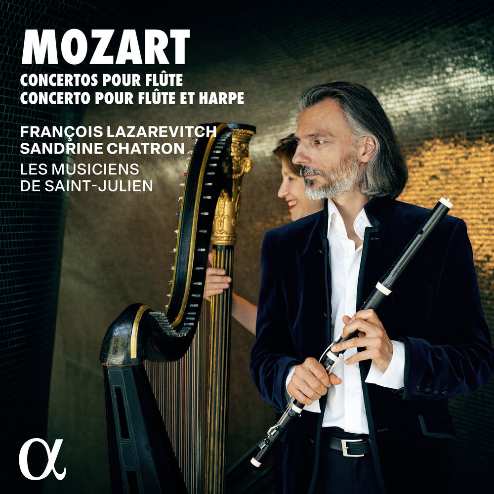 Mozart: Concertos pour flute & Concerto pour flute et harpe cover