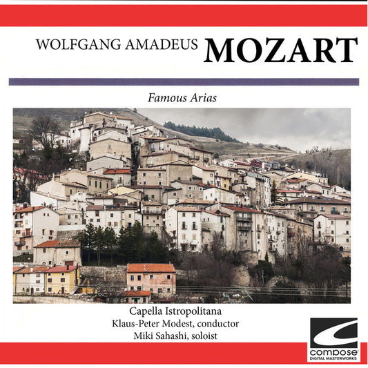 Wolfgang Amadeus Mozart Famous Arias cover