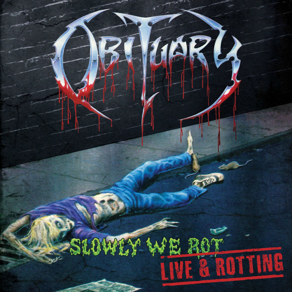 Slowly We Rot - Live and Rotting CD/Blu-ray cover
