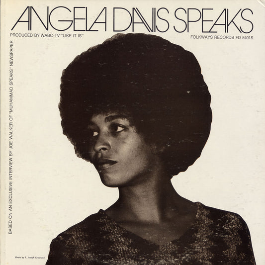 Angela Davis Speaks cover
