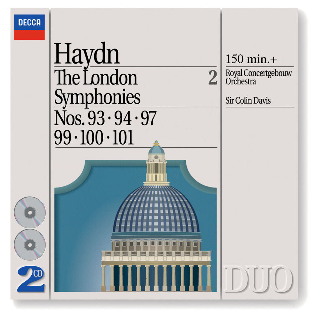Haydn: London Symphonies 93, 94 & 103 cover