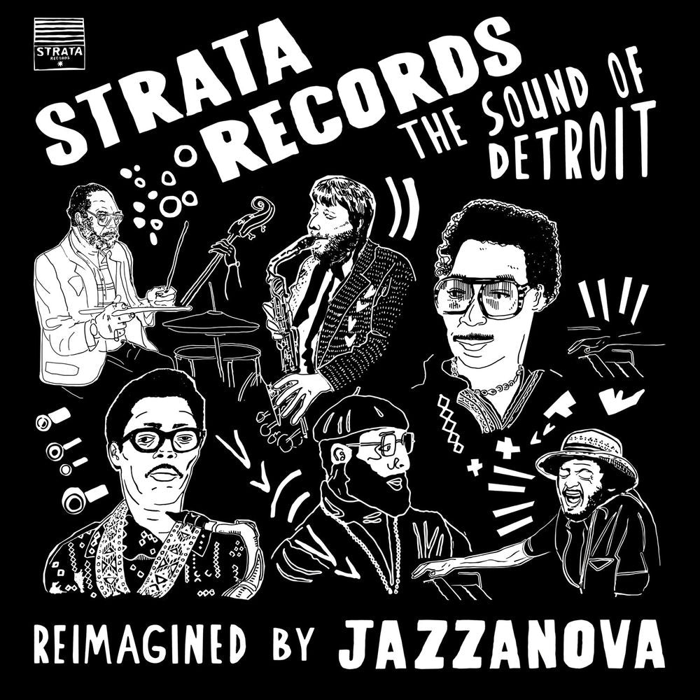 Strata Records - The Sound of Detroit - Reimagined By Jazzanova cover